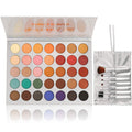35 Colors Eyeshadow Palette + 7 Brushes