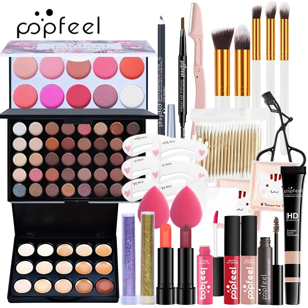 NoviaGlow 28-Piece Makeup Kit