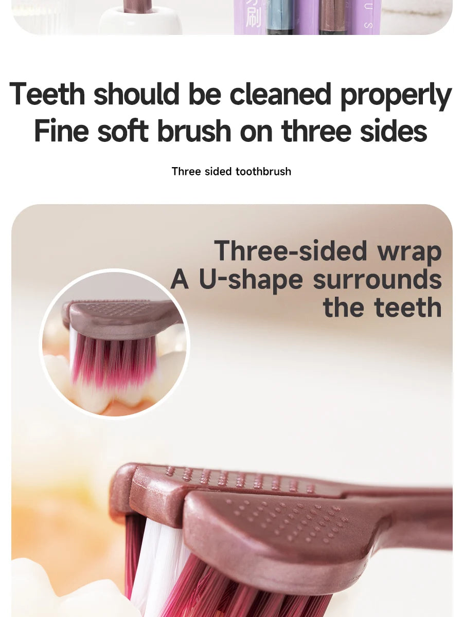 NoviaGlow 3D U-Shaped Toothbrush