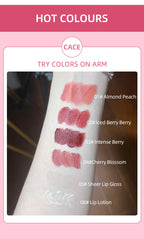 NoviaGlow 6-Piece Matte Lipstick &amp; Gloss Set